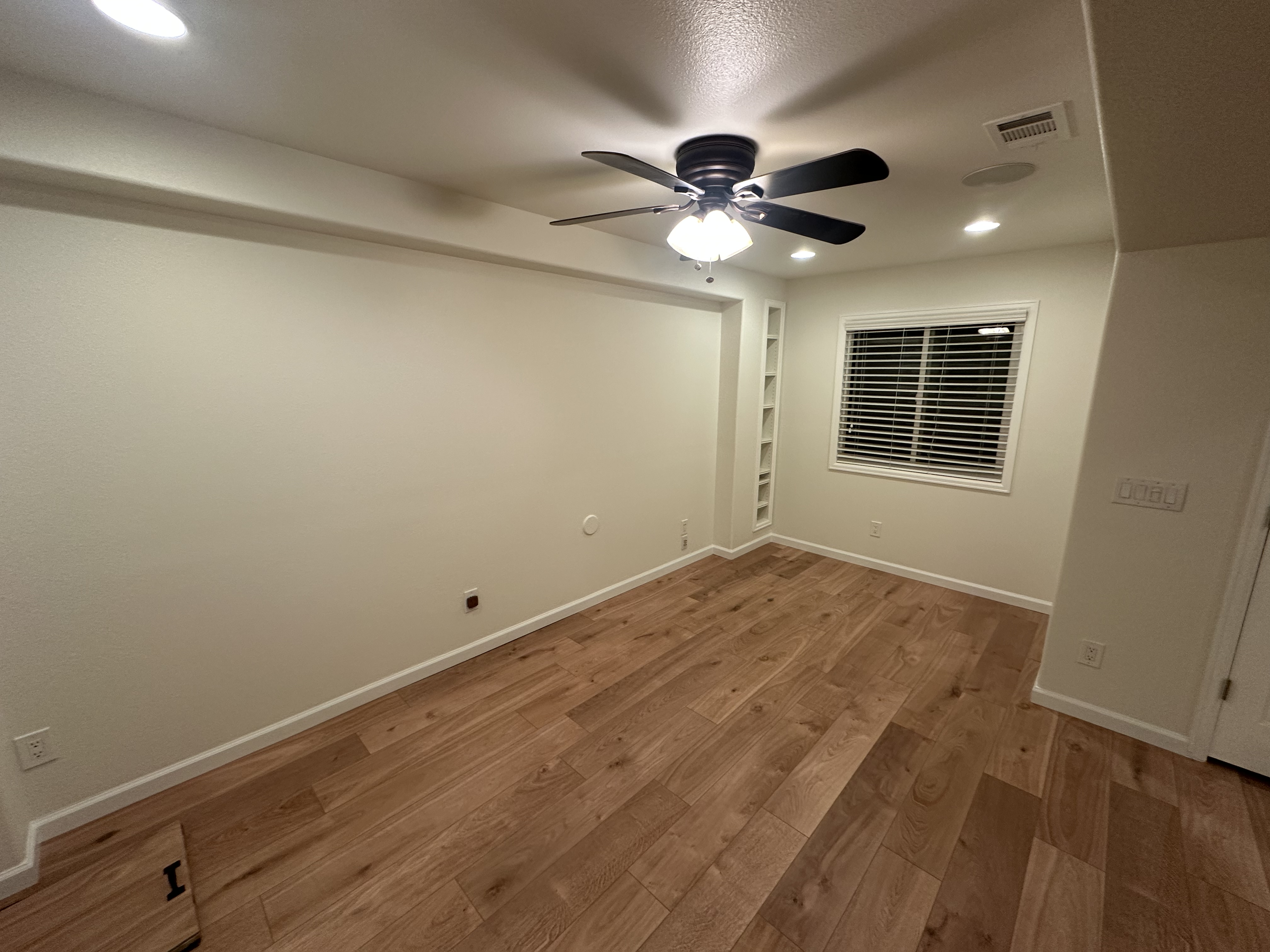 Basement Living Space - Complete Transformation