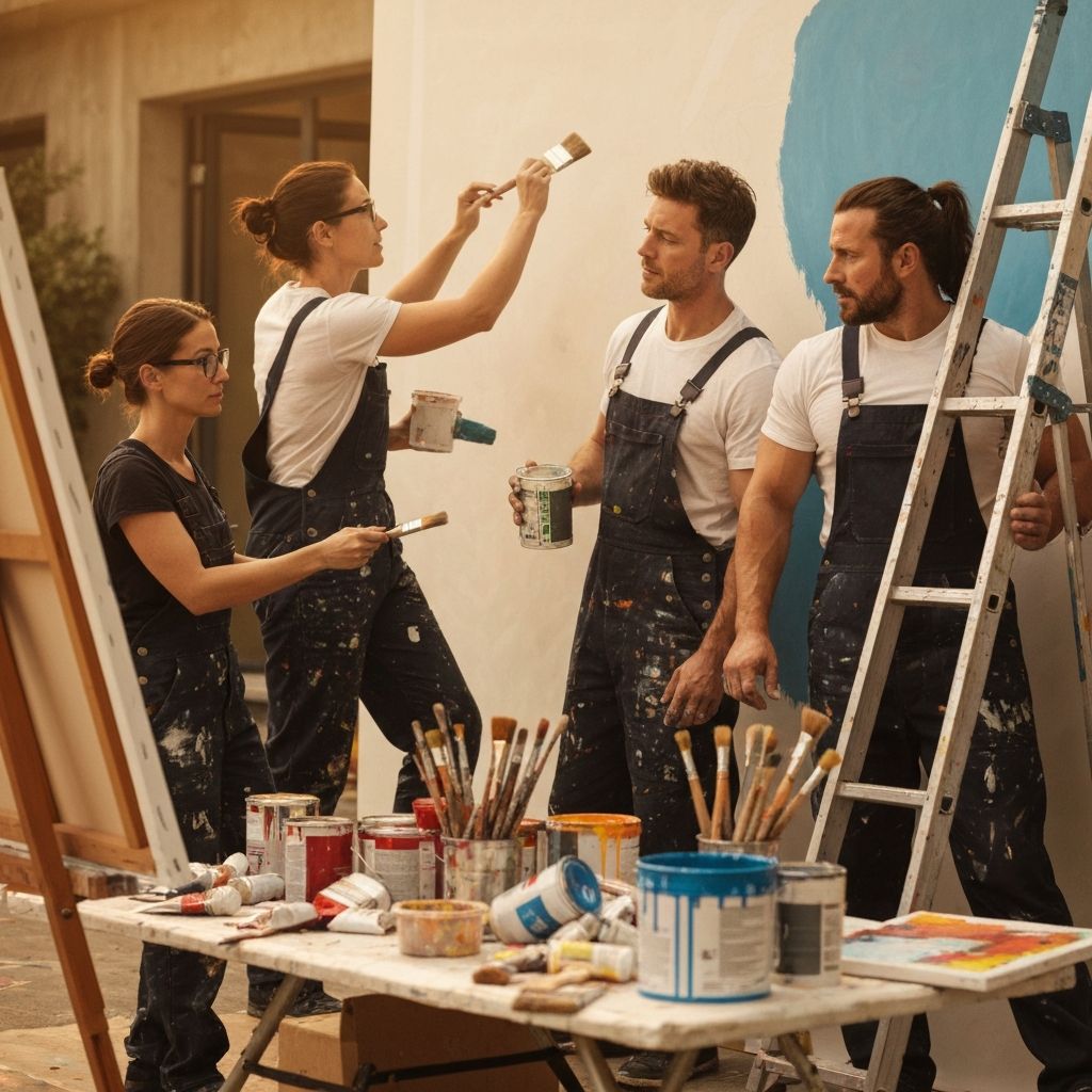 Cutting Edge Painting team